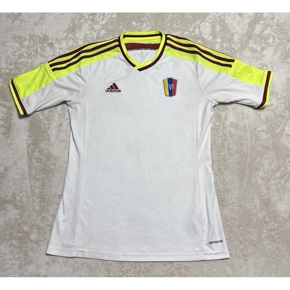 Adidas Venezuela National Team Football Jersey Mens Small Soccer 2014 Away Shirt